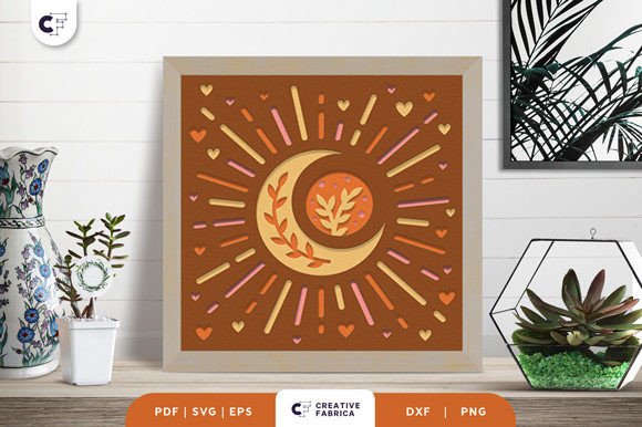Download Boho Home Decoration 3D Layered Papercut - Home Collection