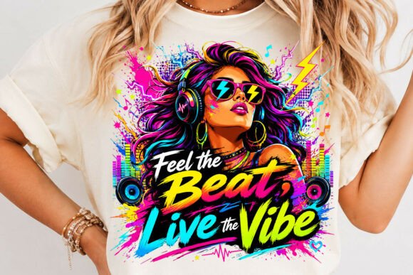Download Vibrant Retro Dance Vibes Music Lover - Retro Collection